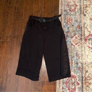 Free People Movement Black Barrel Sweatpants with Utility Belt